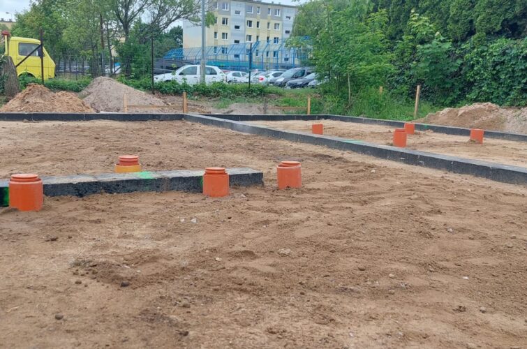 Fotografia z przebiegu prac instalacyjnych firmy Ogrzewaj z Pompą